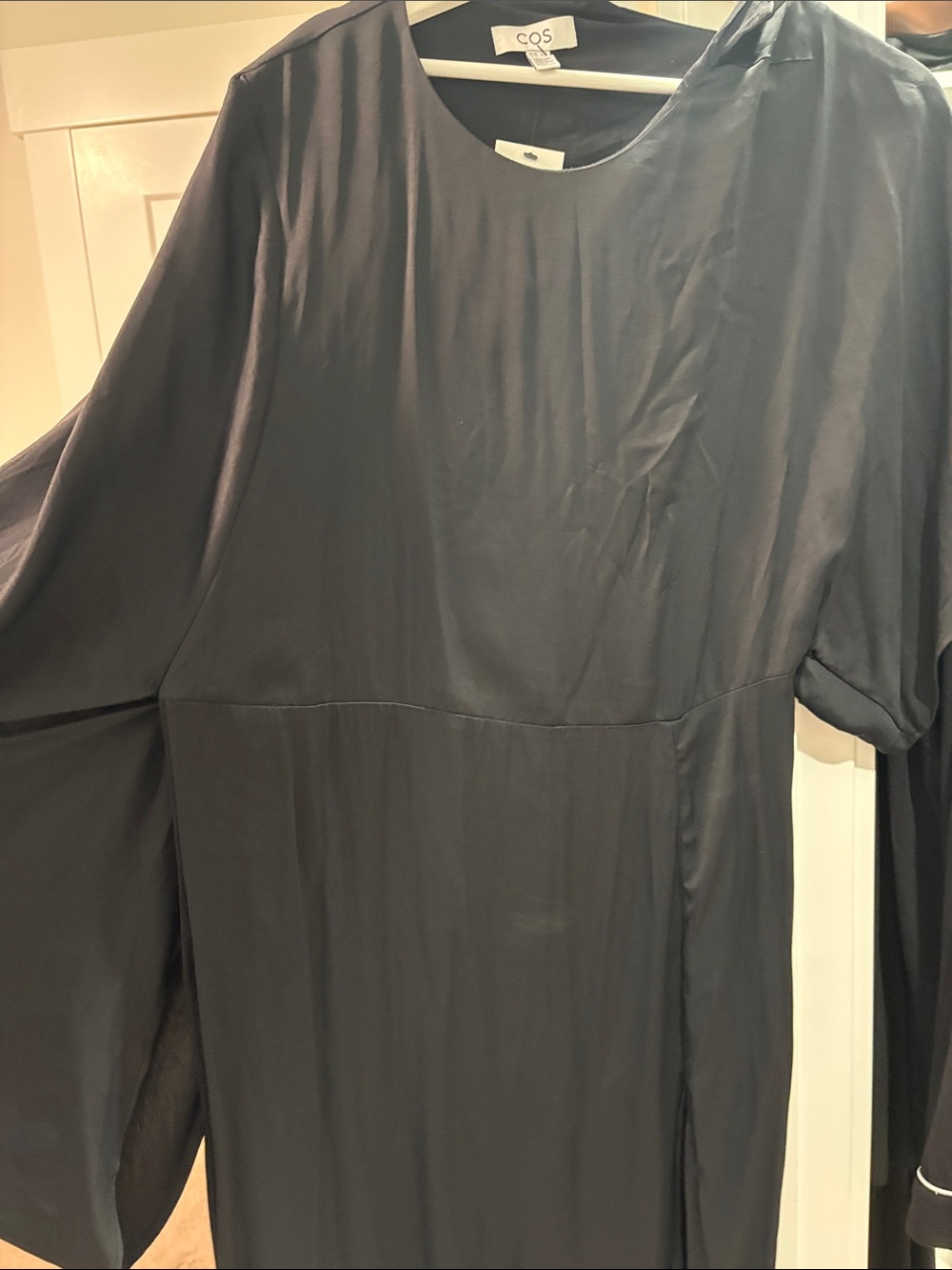 COS Black Long-Sleeve dress